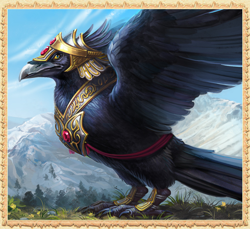 Damastschnabel-Corvus