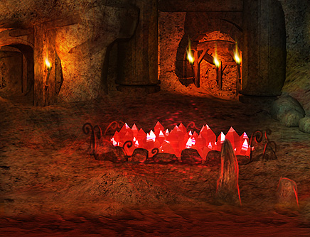 Kristallhöhlen - Fantasy Browsergame Drachenkrieg
