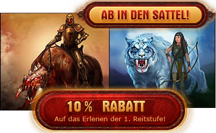 Rabatt auf Reiten!