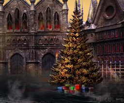 Weihnachtsbaum in Dartrong im kostenlosen Browsergame Drachenkrieg.