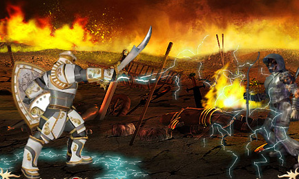 PvP-Kampf - Fantasy Rollenspiel Drachenkrieg